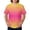 Pink_003, variant on Domuza Scrubs for Men Top Gradient Tie-Dye Short Sleeve V Neck Nursing Uniform Big and Tall Soft Comfy Medical Scrub Tops with 3 Pockets Yellow XL