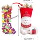 thumbnail image 2 of Medias navideñas de 18 pulgadas Medias navideñas grandes de muñeco de nieve en 3D para fiesta navideña Medias decorativas personalizadas Diseño de punto cálido para hombres Mujeres Niños Regalos, 2 of 4