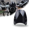 thumbnail image 1 of Parabrisas de moto HARPUOU Universal High para LED de 5 pulgadas, 1 of 6