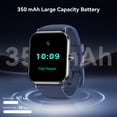 thumbnail image 3 of FPZMIU 1.83" Display Smart Watch, High-Definition Fitness Watch with Always-On Touchscreen for Men Women, Blue, 3 of 8