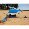 thumbnail image 2 of facefd Portable Beach Sun Shelter Lightweight Durable Beach Shade Easy Setup Beach Sun Shade Canopy No.1, 2 of 6