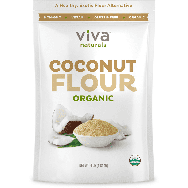 Viva Naturals Organic Coconut Flour 4 lb