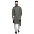 thumbnail image 1 of Atasi Kurta Pyjama de Fête pour Hommes, Col Mandarin, Ensemble Ethnique Imprimé Kurta, 1 of 3