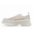 thumbnail image 2 of Alexander McQueen Men's Tread Slick Low Lace Up Graffiti White White Blue Shoes, from StockX, 2 of 5