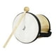 thumbnail image 2 of Tambor de instrumento musical de percusión, tambor de madera para niños, juguete para regalo de cumpleaños. Negro, 2 of 9