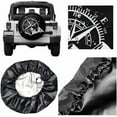 thumbnail image 3 of Flamingo Pattern Tire Cover Waterproof Dust-Proof Universal Wheel Camper Spare Tire Cover Fit for RV Trailer Truck SUV Motorhome Travel Trailer, 3 of 6