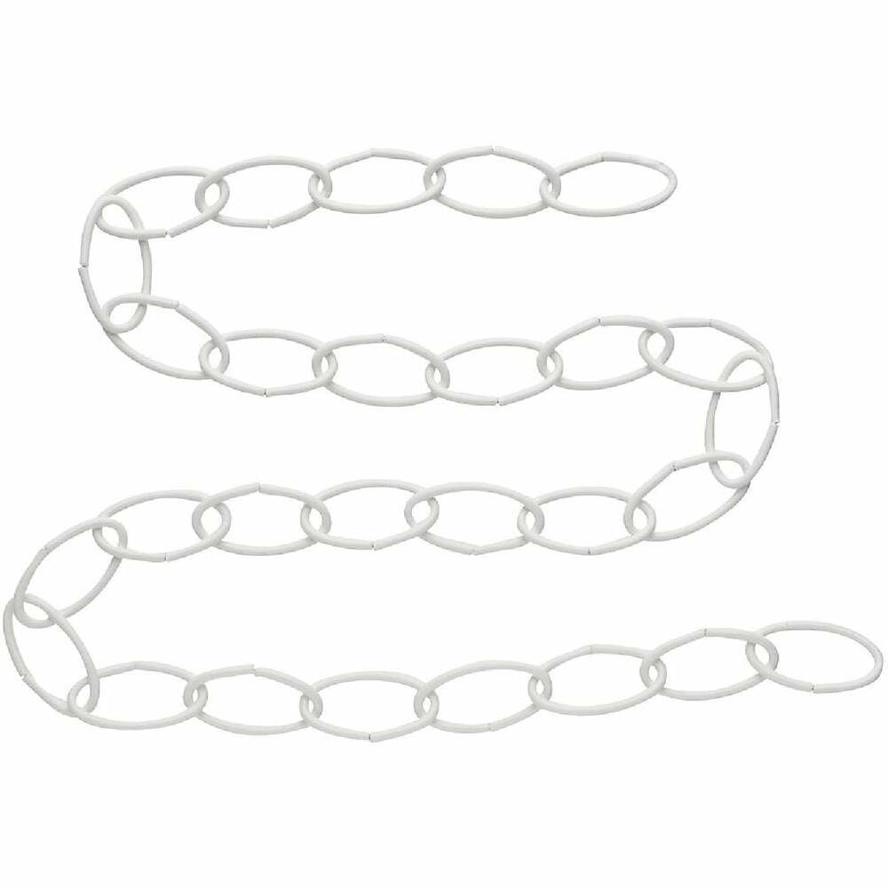 National V2662 Series N275-016 Extension Chain 36 in Length White Steel 