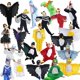 thumbnail image 2 of Disfraz de pájaro, golondrina, águila, oropéndola, loro, pájaro carpintero, conjunto de regalo, disfraz de Halloween para niño y adulto, 2 of 5