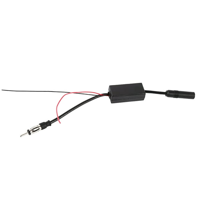 Car Frequency Antenna Radio FM Band Expander For Japanese Autos Reduce FM88-108MHz to 76-90MHz, Red Line Positive Pole, Black Line Negative Pole