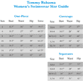 thumbnail image 3 of TOMMY BAHAMA Women's Color Block Scoop Neck One Piece Swimsuit, White, 6, 3 of 3