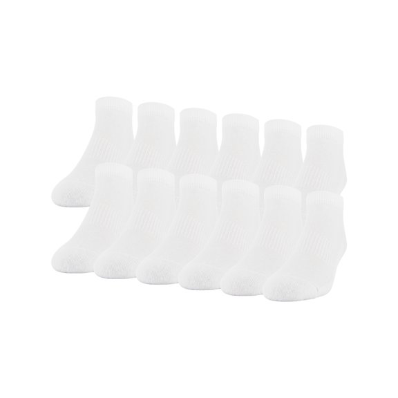 Gildan Adult Men's Performance Cotton moveFX Lowcut Casual Socks, OS One Size, 12-pack