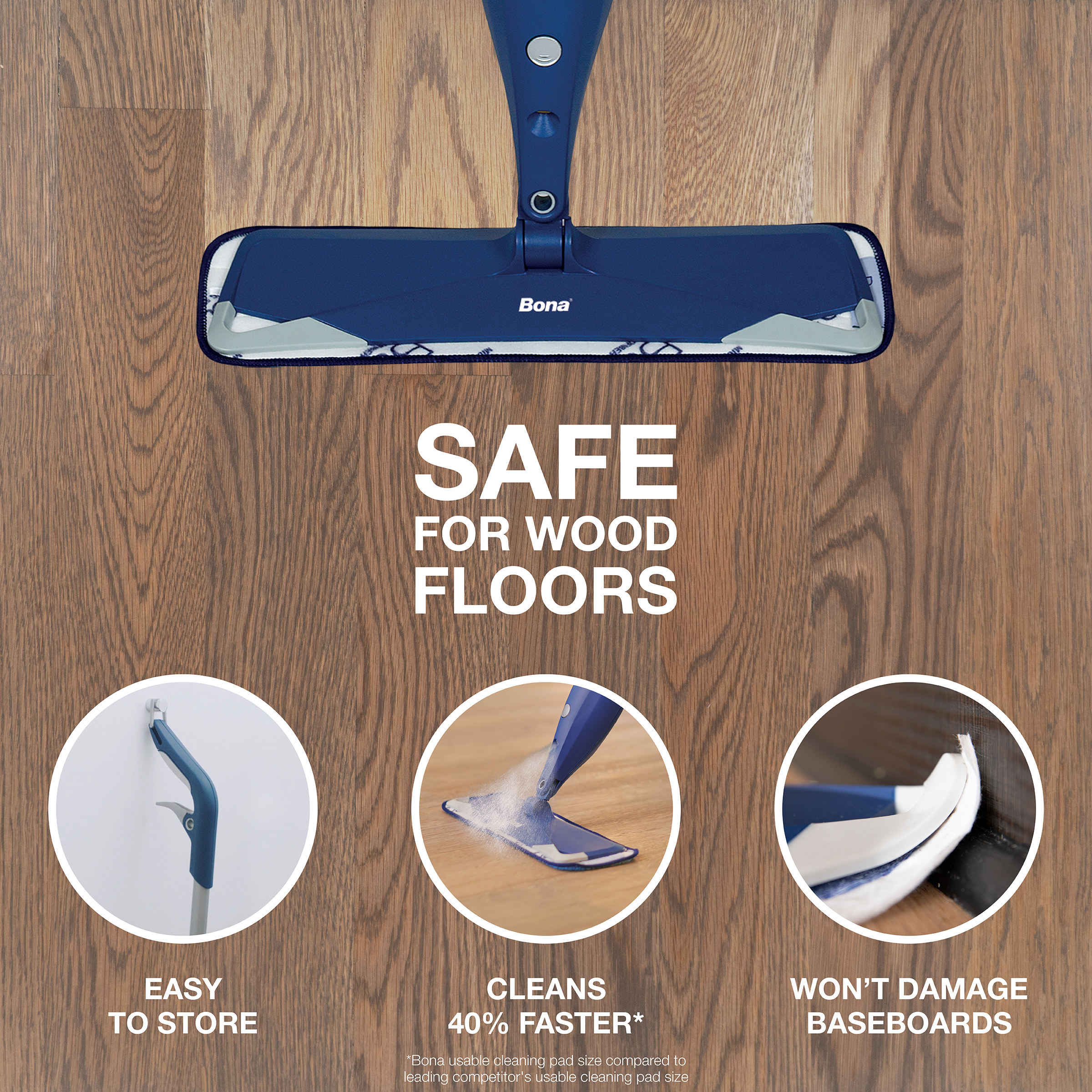 Bona® Premium Spray Mop for Hardwood Floors - image 4 of 13