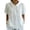 White, variant on MEICHEN T Shirts for Women Printed Blouse Short Sleeve Collar Button Down Casual Top Summer Essentials Tops for Women