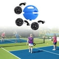 thumbnail image 6 of Baoblaze Pickleball Trainer Pickleball Rebounder with Pickleball Ball Portable Pickleball with 3 Black Balls, 6 of 8