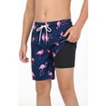 thumbnail image 5 of Mowujeit Boys Swim Trunks Compression Liner Kid Swim Shorts Quick Dry Bathing Suit 4T, 5 of 7