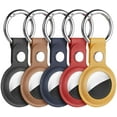 thumbnail image 1 of Cover, 5 Pcs PU Leather Key Fobs, Scratch Resistant Portable, 1 of 4