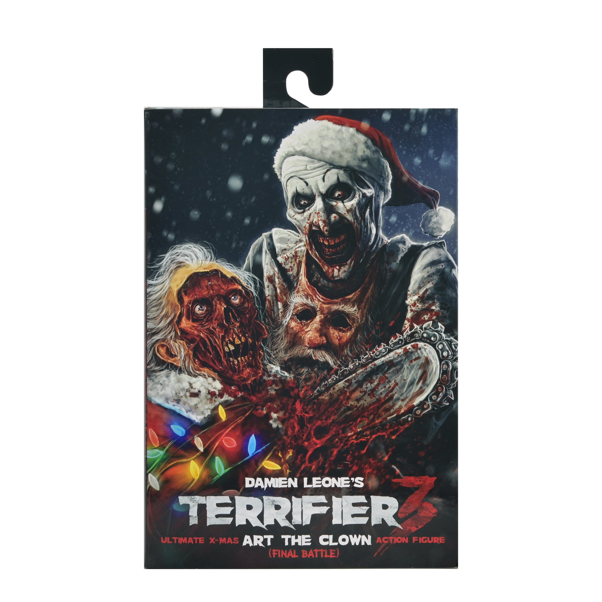 Terrifier 3 - Ultimate Christmas Art the Clown Final Battle Action Figure Set, 7 in Scale