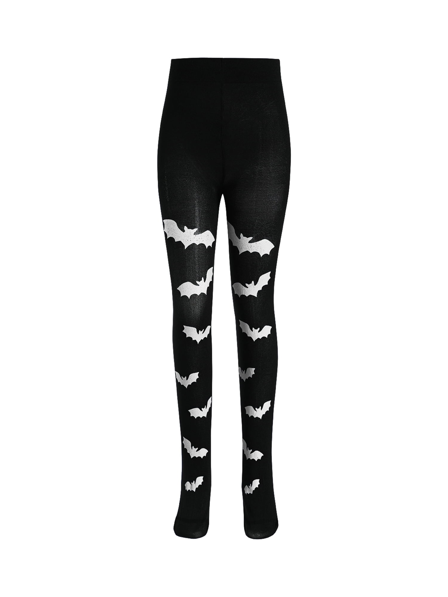 Binpure Halloween Sexy Women Ladies Pantyhose Fishnet Stockings Tight  Elastic Black Skull Printed Fashion Stockings