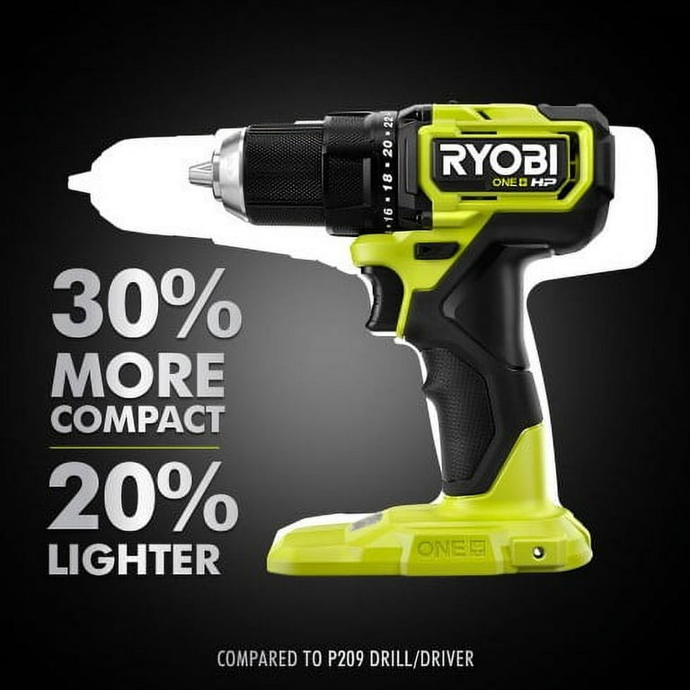 RYOBI ONE+ HP 18V Brushless Cordless 1/2 in. Drill/Driver and