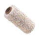 thumbnail image 1 of Naiovety Cuerda de hilo de cinta de algodón ampliamente utilizada y duradera para diversos fines hecha de algodón fácil Artesanía Oro + blanco, 1 of 6