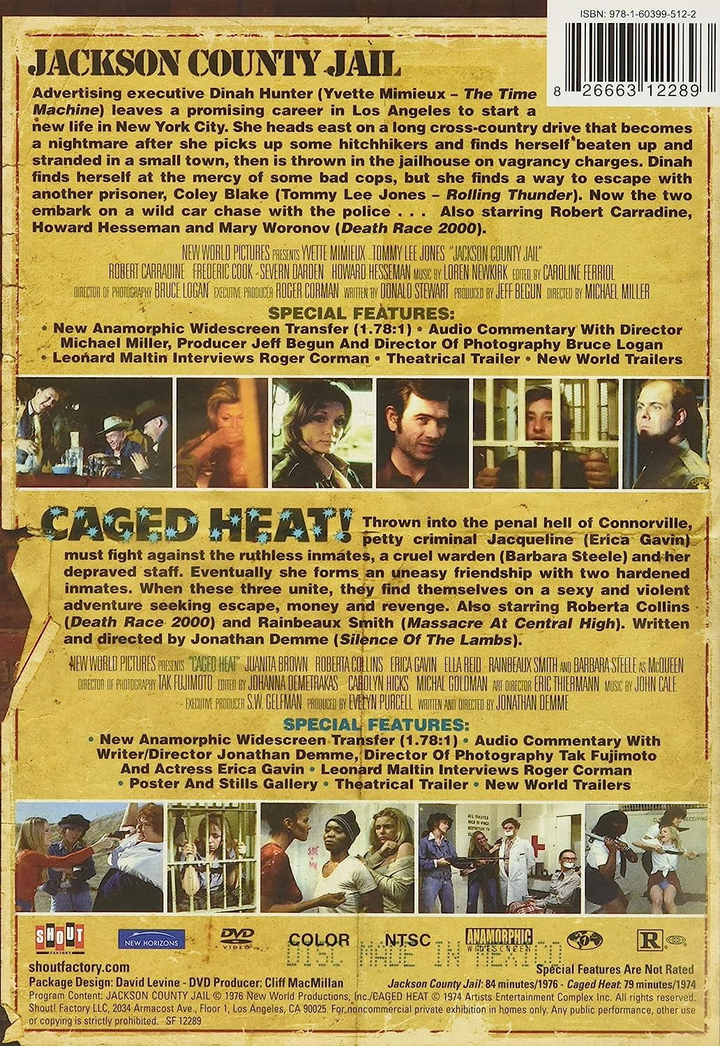 Jackson County Jail / Caged Heat (Roger Corman's Cult Classics