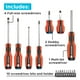 thumbnail image 2 of Juego de destornilladores magnéticos BLACK+DECKER de 17 piezas (BDHT65003), 2 of 7