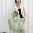 thumbnail image 5 of Nuevo bolso de peluche para mujer, bolso de peluche de moda, bolso de mano de gran capacidad, bolsos de hombro para mujer, gran oferta, 5 of 5