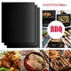 thumbnail image 2 of Naiovety Alfombrilla antiadherente para horno, revestimiento para parrilla, reutilizable, a prueba de aceite, barbacoa, hornear galletas, Herramientas y accesorios para hornear Negro 40x50cm, 2 of 6