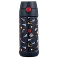 thumbnail image 2 of Botella de agua Snug Kids con aislamiento de acero inoxidable, 350 ml, Space Wars, 2 of 5