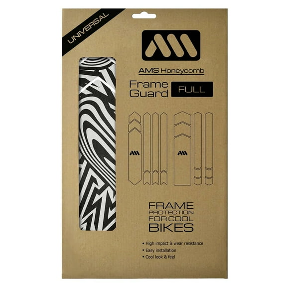 All Mountain Style Full Honeycomb Frame Guard, Combat Camo Black NLA