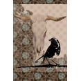 thumbnail image 2 of Butcher, Sarah 23x32 White Modern Wood Framed Museum Art Print Titled - Skull Bird, 2 of 4