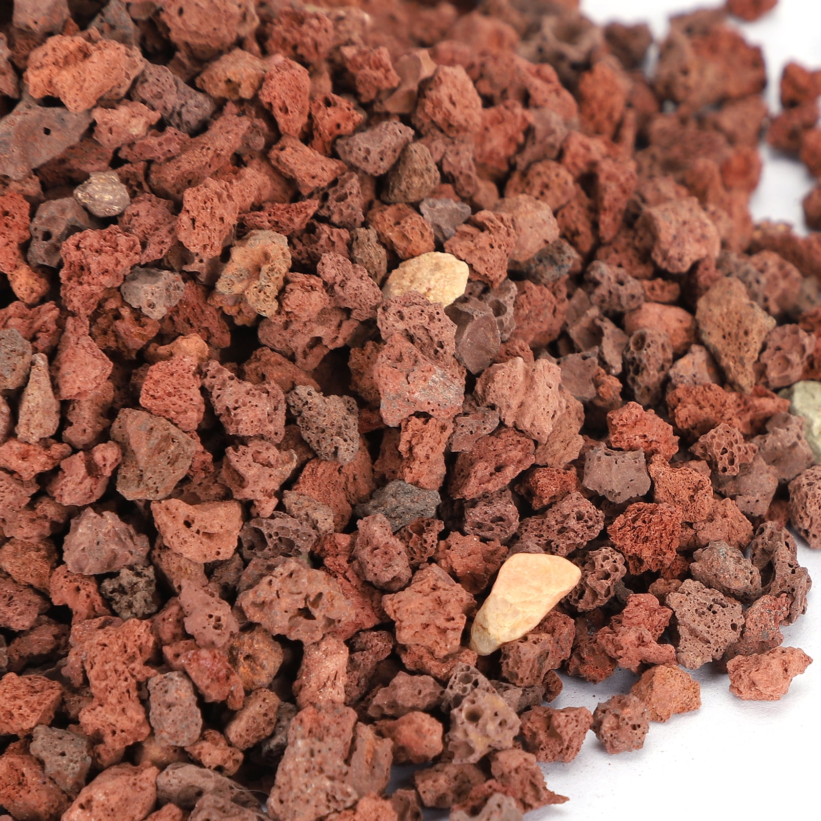 NFTIGB Aquarium Landscaping Gravel Volcanic Sand Fish Tanks Decoration Stone Pebbles Colorfast 1 Liter / 1.73 lbs