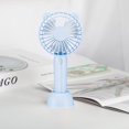 thumbnail image 2 of Mini Handheld Fan, Updated Light Portable Personal Hand Fan Battery Operated USB Rechargeable 3 Speed Adjustable Cute Fan Desk Table Fan for Kids Girl, 2 of 5