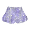thumbnail image 5 of Itsame Summer Short Elastic Waist Sweatpants Womens Sports Shorts Fashionable Printed Tight Short Pants Purple Size XL, 5 of 5