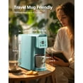 thumbnail image 6 of Single Serve Coffee Maker, Hot and Iced Coffee Machine for K Cup Pods & Ground Coffee, 6 to 14 oz Brew Sizes, 50 oz Removable Water Tank, Bold Brew Setting, Blue, 6 of 6