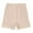 Beige, variant on EHRWE Womens Leggings Female High Waist Shorts Plus Size Light Bottoming Shorts With Crotch Short Pants Trendy Workout Yoga Pants