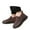 Brown, variant on Men's Comfortable On Casual Shoes Breathable Walking Shoes Non Loafers For Daily Wear Lightweight Soft Sole 7.5 Black