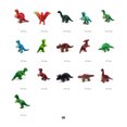 thumbnail image 2 of Realistic Simulation Dinosaur Model Toy Set Multiple Shapes Funny Cognition Educational Toys Holiday Birthday Gifts For Children, 2 of 7