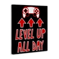 thumbnail image 3 of Stupell Industries Level Up All Day Gamer Canvas Wall Art, design by Marcus Prime, 3 of 7