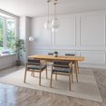 thumbnail image 2 of Juego de Comedor Extensible de Madera con 4 Sillas para 4 Personas, Mesa y Sillas para Comedor y Cocina, Midtown Concept Praga, Roble y Gris Oscuro, 2 of 5