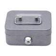 thumbnail image 1 of CUITING 1XMetal Cash Box Money Bank Deposit Steel Tin Security Safe Petty Key Lock AUS H5W1, 1 of 7