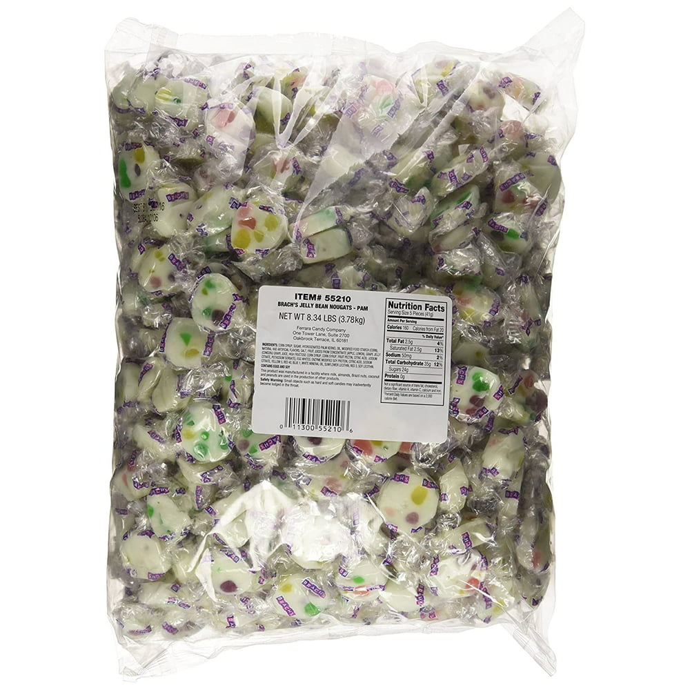 Brachs Jelly Beans Nougats Candy 834 Pound Bulk Candy Bag Walmart