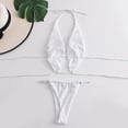 thumbnail image 5 of Tponi Two Piece Swimsuit For Women Two-Piece Sets Elastic White Clearance Womans Purple Bikini Panties S, 5 of 5
