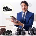 thumbnail image 4 of Kunmingshisd Toys 10 pares de hormas de plástico grandes para zapatillas de deporte, hormas aireadas para zapatos y botas, color negro, 4 of 4