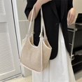 thumbnail image 2 of MesaSe Women Handbag Weave Shoulder Bag Patchwork Large Contrast Color Totes Bag(Pink), 2 of 8