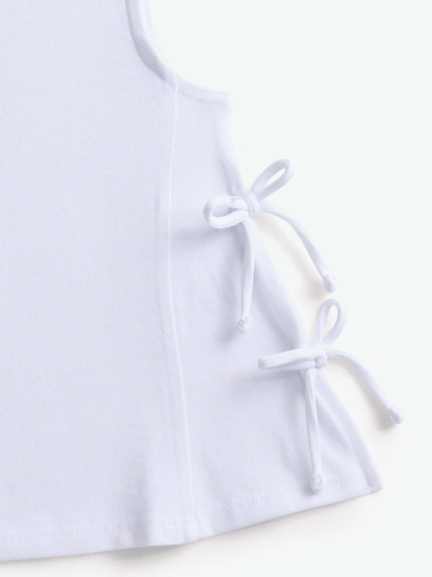 Wonder Nation Girls Fashion Bow Tank Top, Sizes 4-18 & Plus