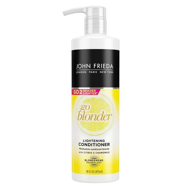 Acondicionador John Frieda Sheer Blonde aclarante go blonder 475 ml