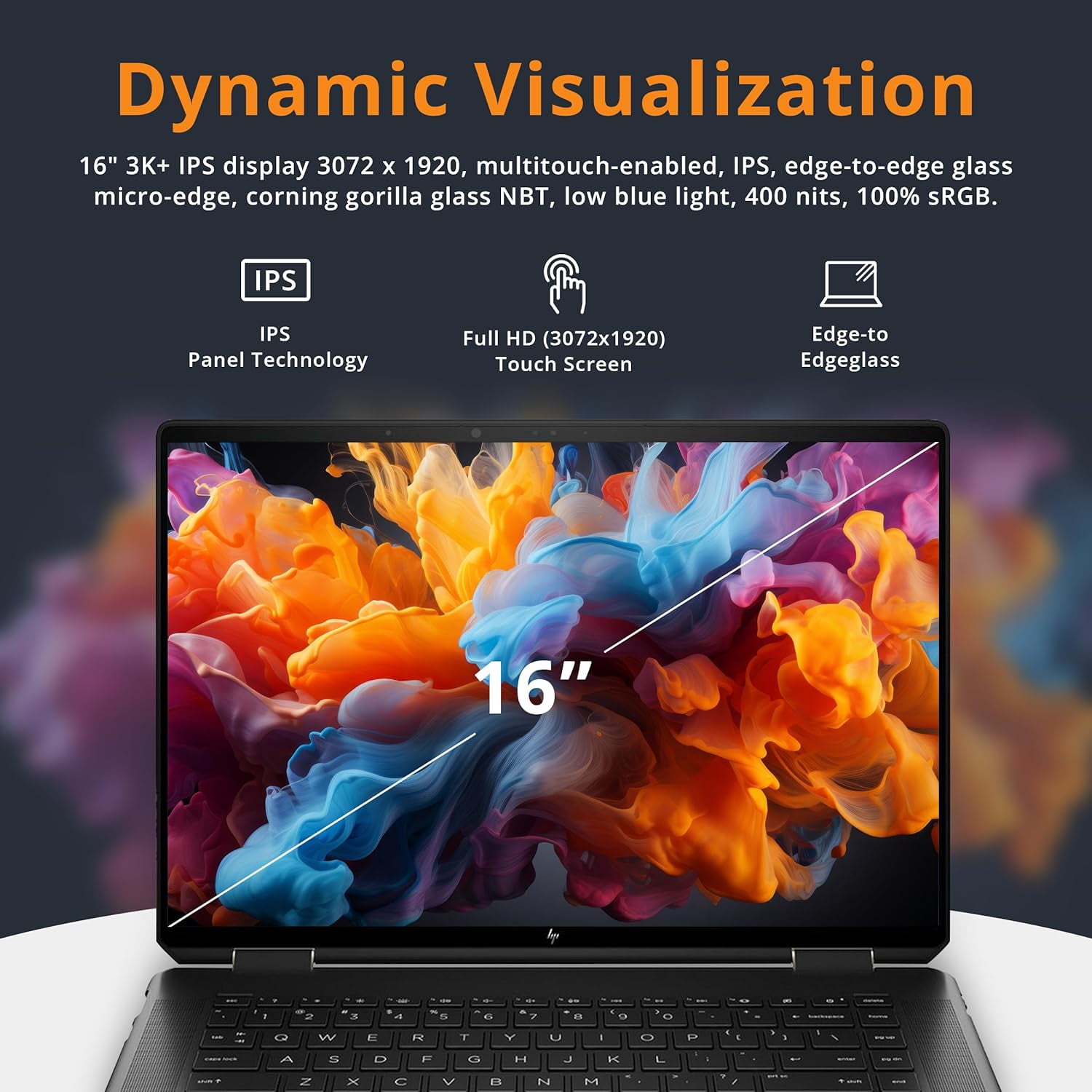 Windowsノート本体 hp spectre x360 16-f2 i7 13700H 3K oled acec30ff-f192-4ae8-9ff9-