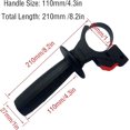 thumbnail image 4 of 1Pcs Plastic Electric hammer electric drill percussion drill pick front handle electric tool electric hammer handle(boshi26), 4 of 4