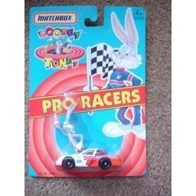 Matchbox Looney Tunes Pro Racers Taz With Sprint Car